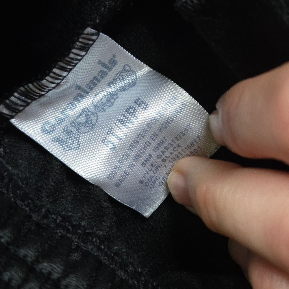 3/$15 Black Track Pants (5t) - Picture 3 of 4